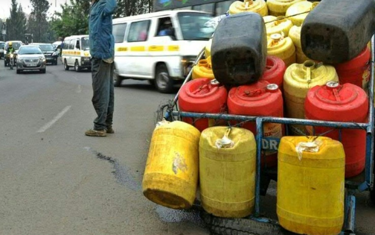 A water cart.